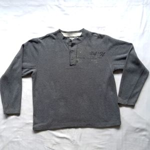 725 Originals Heavyweight Henley Shirt-Sz. Lrg